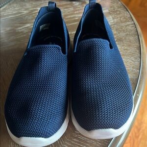 Skechers  Navy Blue Slip-On Sneakers